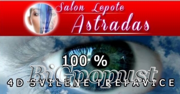 100% prirodne: 2500 rsd za nadogradnju svilenih trepavica (dlaka na dlaku) u salonima lepote Astradas