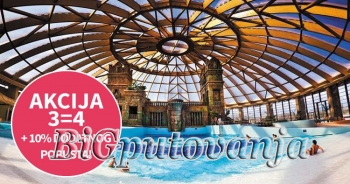 AQUAWORLD - (SPA & RELAX - AQUA PARK) - Hotel Aquaworld Resort Budapest 4* vec od 205e za dva nocenja sa polupansionom + mogucnost za AKCIJU 3=4 NOCI 