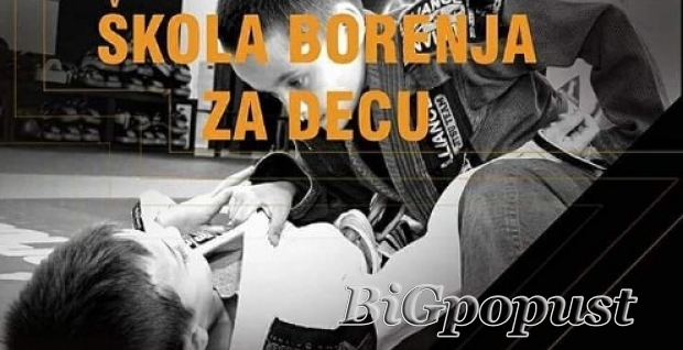 1250 rsd za Škola borenja za decu - Grappling kids