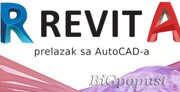 Kurs Revit - prelazak sa AutoCAD-a za 900 rsd