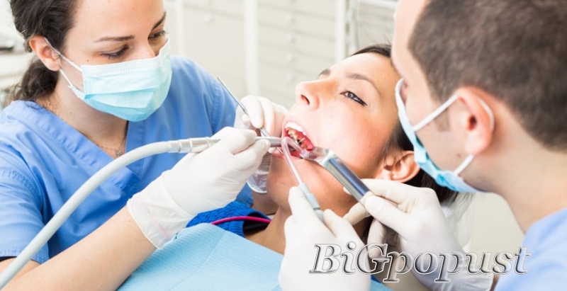 Dve stomatološke usluge po izboru (popravka zuba + ultrazvučno uklanjanje kamenca sa poliranjem zuba) + gratis stomatološki pregled 1990 rsd 1