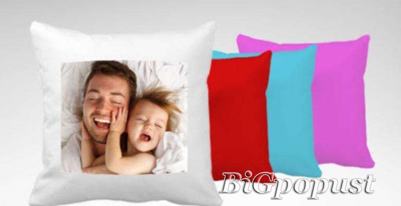 Jastucici 30 x 30cm u navlaci - beli sa vasom fotografijom - tekstom ili oblik srca za 750 rsd  3