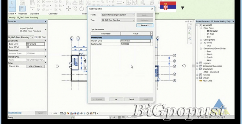 Kurs Revit - povezivanje sa AutoCAD-om za 900 rsd 3